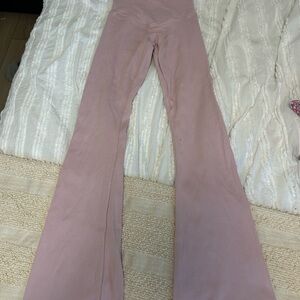 Mauve Flared Leggings